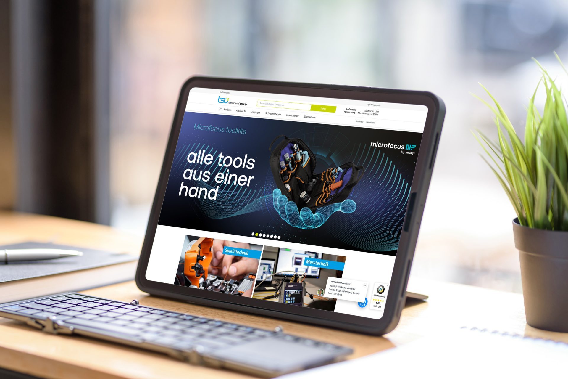 Referenzen_Website_tso-GmbH_Mockup_Laptop